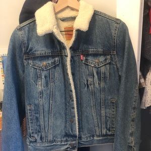 Levi Sherpa Jean jacket